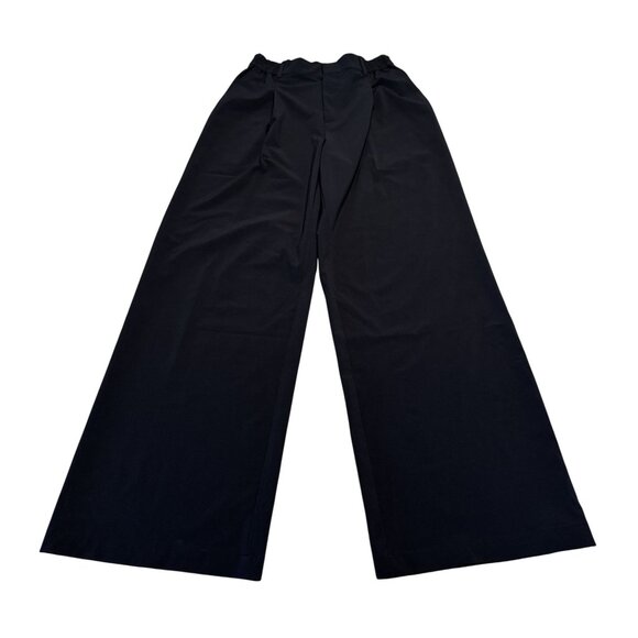 ALO Yoga Pants - ALO Yoga High-Waist Pursuit Black Trouser Pants Women's Small